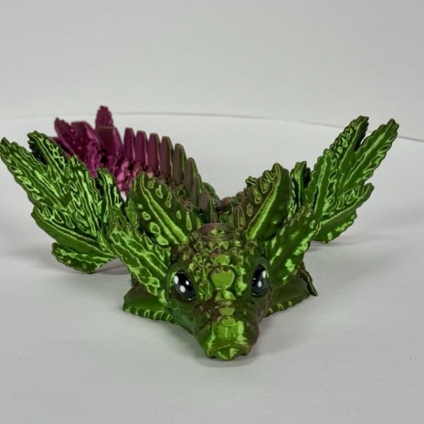 Winged Axolotl Dragon - Medium | Epic Design Studio
