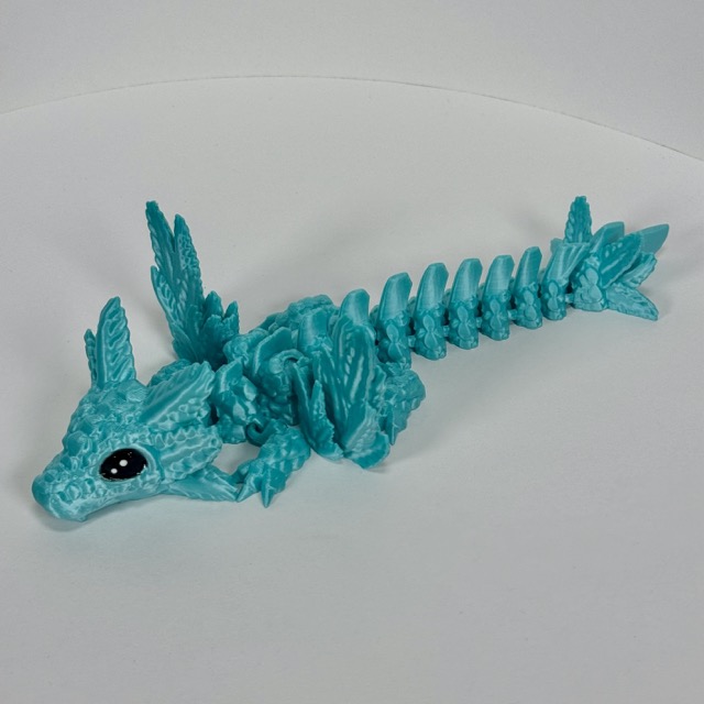 Winged Axolotl Dragon - Medium - Image 6